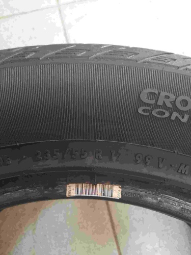 Шины Continental ContiCrossContact LX Sport 235/55 R17 -- б/у 6