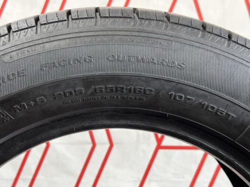 Шины Goodyear Cargo Vector 205/65 R16C -- б/у 6